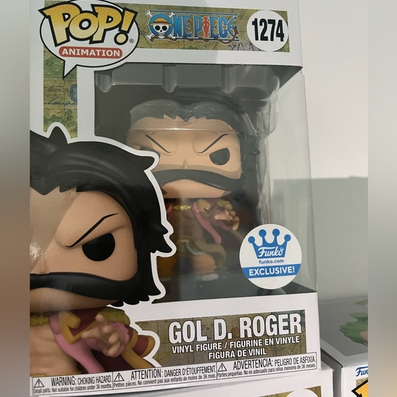 Funko Pop! Animation Gol D. Roger - Vinyl Figure - Picture 5 of 5